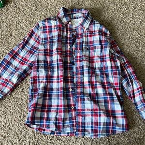 Men’s Abercrombie and Fitch, large plaid button up